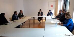 یوسفی در دیدار با نایب رئیس مجلس عراق: ظرفیتهای روابط اقتصادی ایران و عراق باید مستحکم تر باشد یوسفی در دیدار با نایب رئیس مجلس عراق: ظرفیتهای روابط اقتصادی ایران و عراق باید مستحکم تر باشد