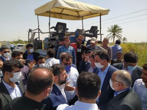🟠 بازدید استاندار خوزستان و نماینده اهواز از بخش مرکزی اهواز 🟠 بازدید استاندار خوزستان و نماینده اهواز از بخش مرکزی اهواز